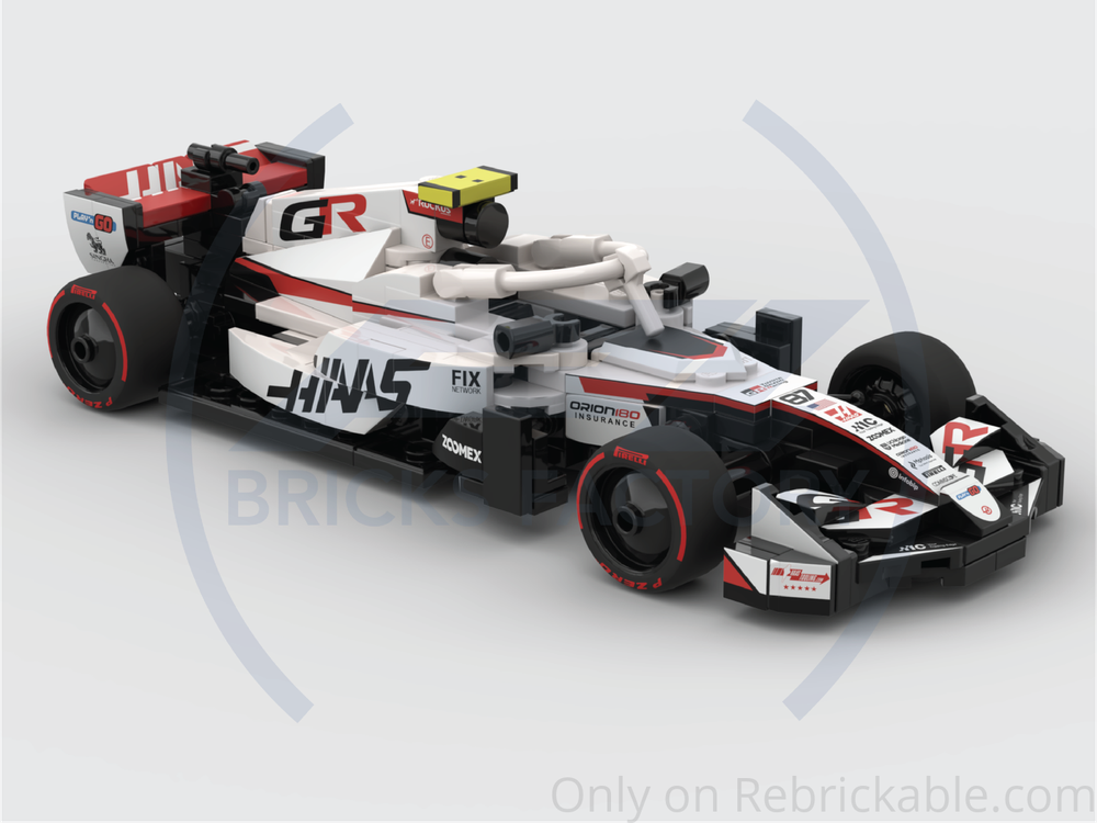 LEGO MOC-253008 F1 Haas VF-26 by Pit Lane Bricks Factory