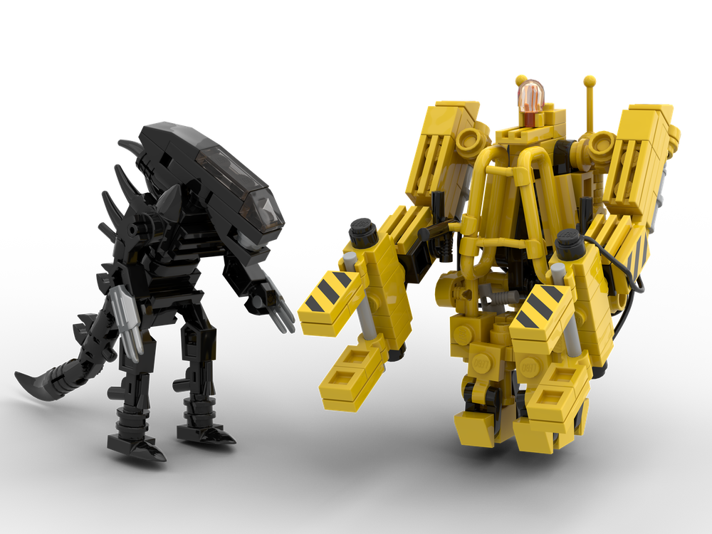 LEGO MOC-253045 P–5000 Powered Work Loader and Xenomorph XX121 Drone ...