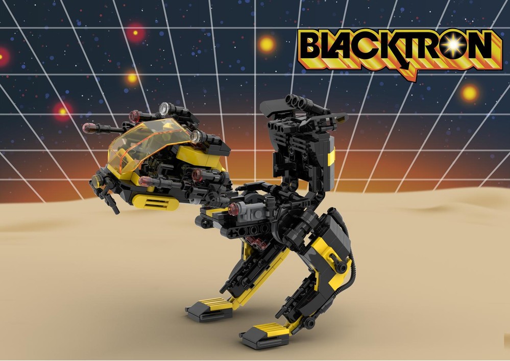 LEGO MOC-253072 Blacktron Mech by Legocionado | Rebrickable - Build ...