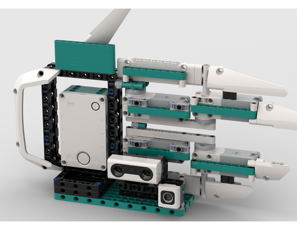 LEGO MOC-253098 Rock Paper Scissors Rebuilt Mindstorms Robot Inventor ...