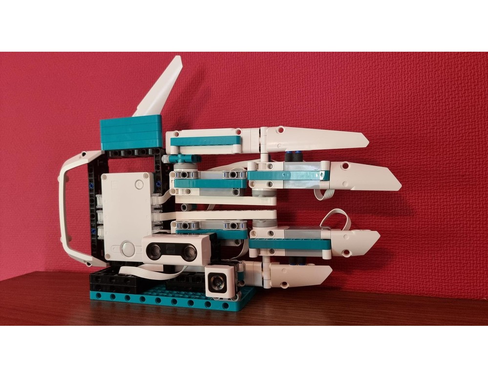 LEGO MOC-253098 Rock Paper Scissors Rebuilt Mindstorms Robot Inventor ...
