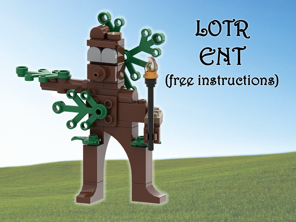 LEGO MOC-253112 Free Instructions 31168 - Lotr ENT by Tavernello ...