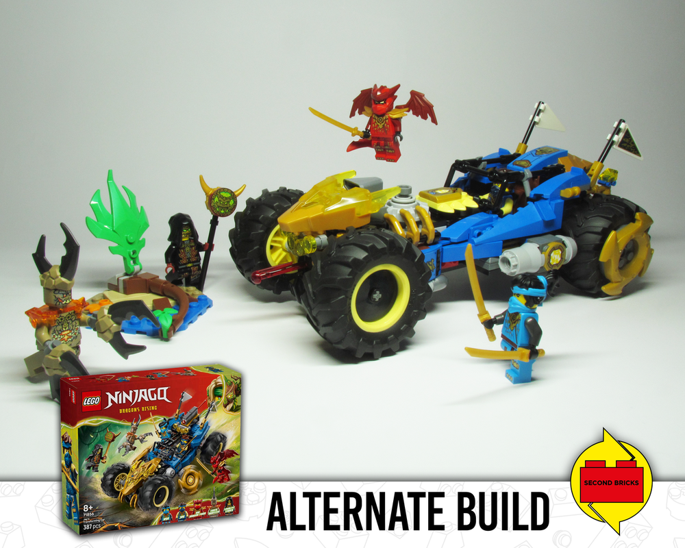LEGO MOC-253115 71856-2: Ninja Jungle Hot Rod by SecondBricks