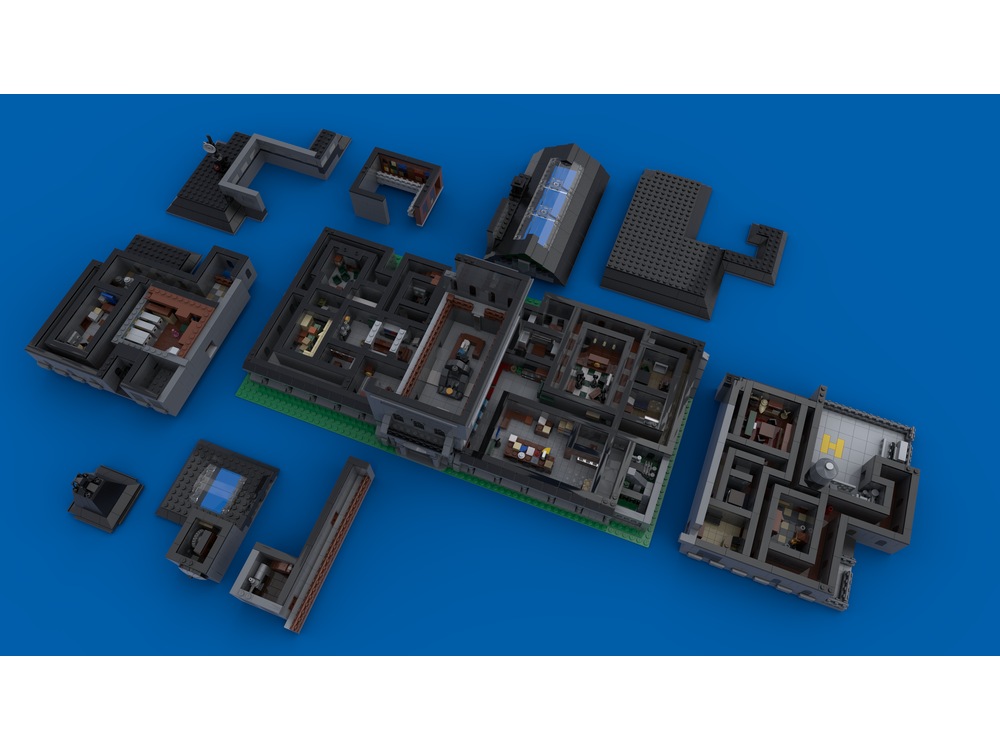 LEGO MOC-253143 The RPD (R.P.D. modular scale model, RE 2, 1998) by ...