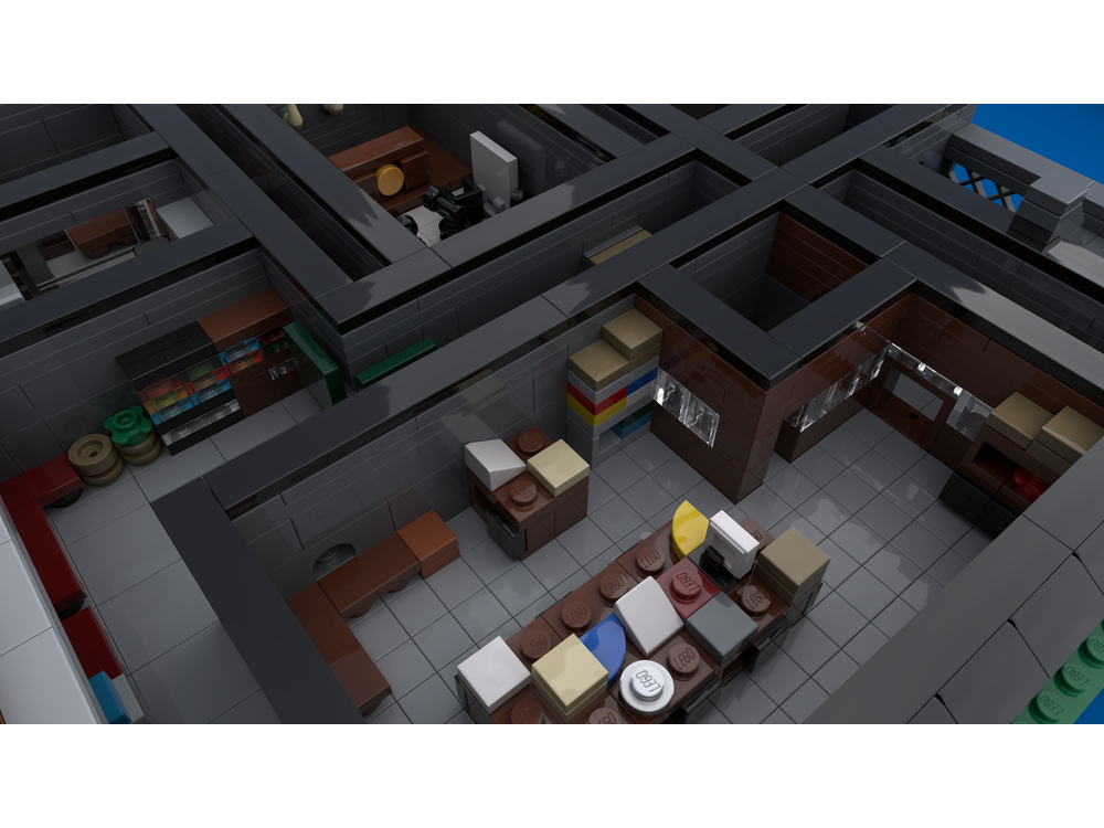LEGO MOC-253143 The RPD (R.P.D. modular scale model, RE 2, 1998) by ...