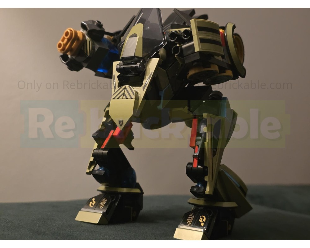 LEGO MOC-253166 RAVEN - Support Battlemech (76923 Lambo alt.) by