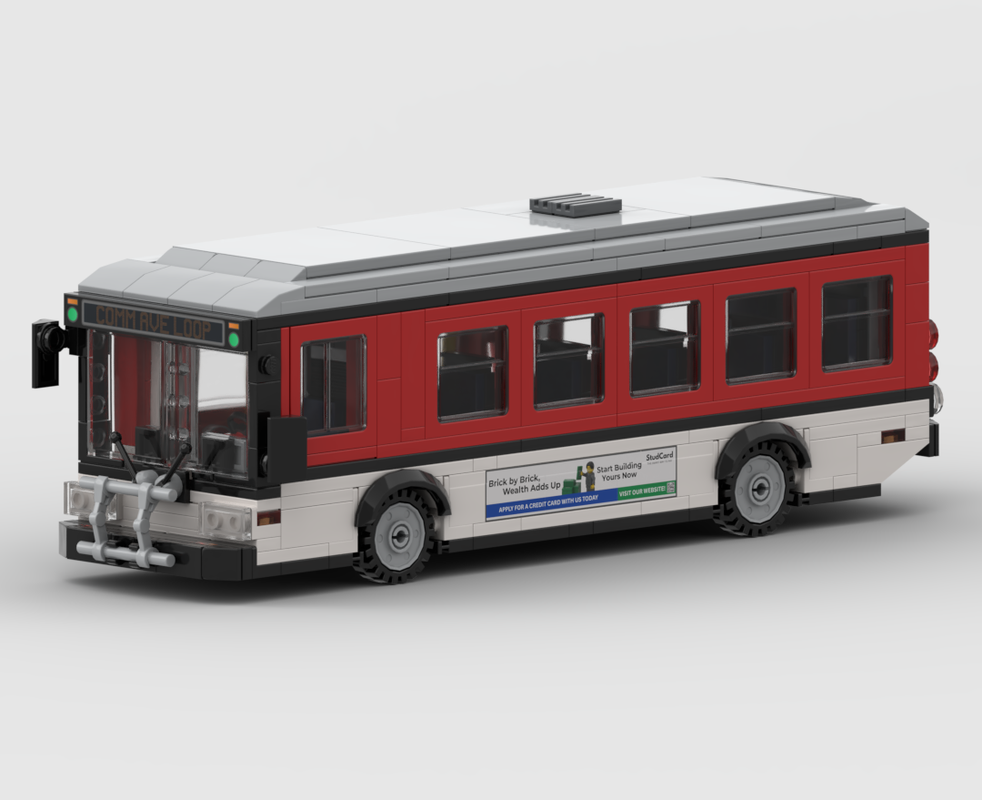 LEGO MOC-253189 Intercity University Public Bus by xTHybrid108 ...