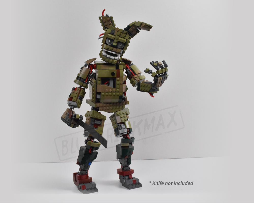 LEGO MOC-253228 Springtrap by bluebrickmax | Rebrickable - Build with LEGO