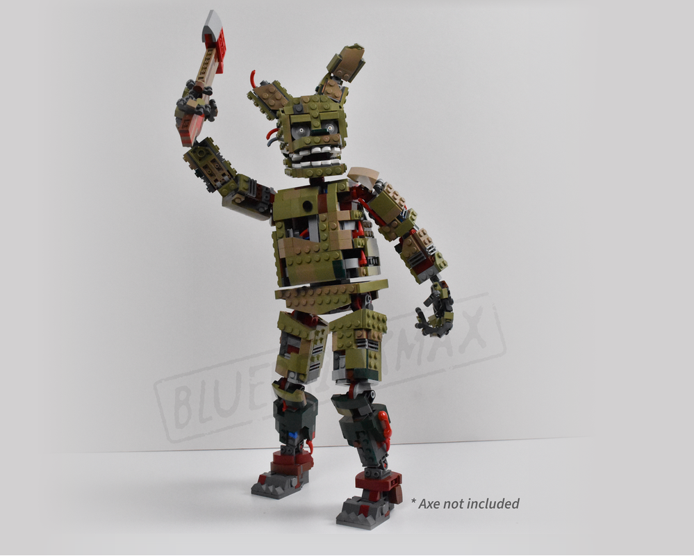 LEGO MOC-253228 Springtrap by bluebrickmax | Rebrickable - Build with LEGO