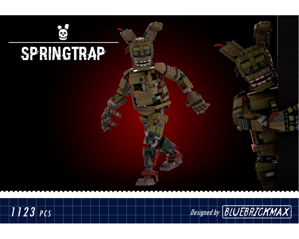 LEGO MOC-253228 Springtrap by bluebrickmax | Rebrickable - Build with LEGO
