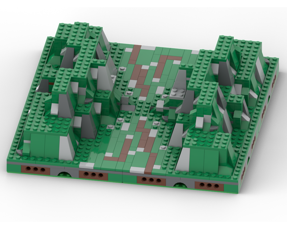 LEGO MOC-253306 Modular Raised Baseplate - 6024 Canyon by TheBenedetto ...