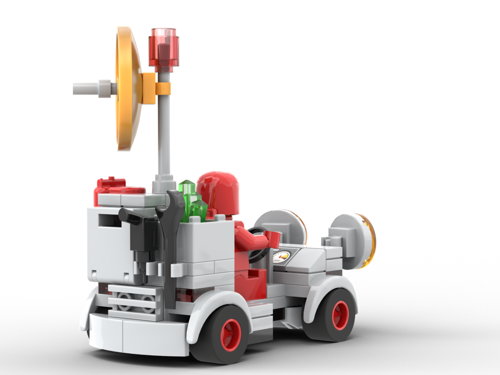 LEGO MOC-253323 Pull-Back Lunar Buggy by AntOrman | Rebrickable - Build ...