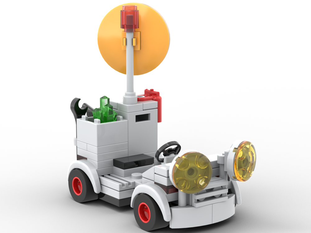 LEGO MOC-253323 Pull-Back Lunar Buggy by AntOrman | Rebrickable - Build ...