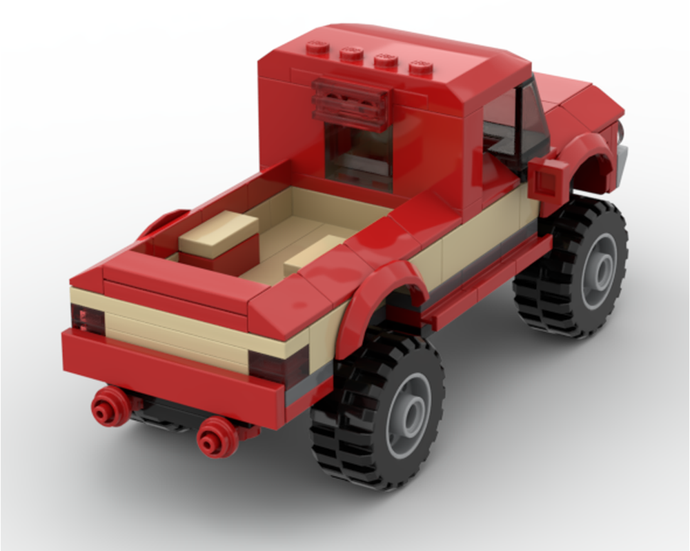 LEGO MOC-253386 1980s chevy square body mod by EBbuilds | Rebrickable ...