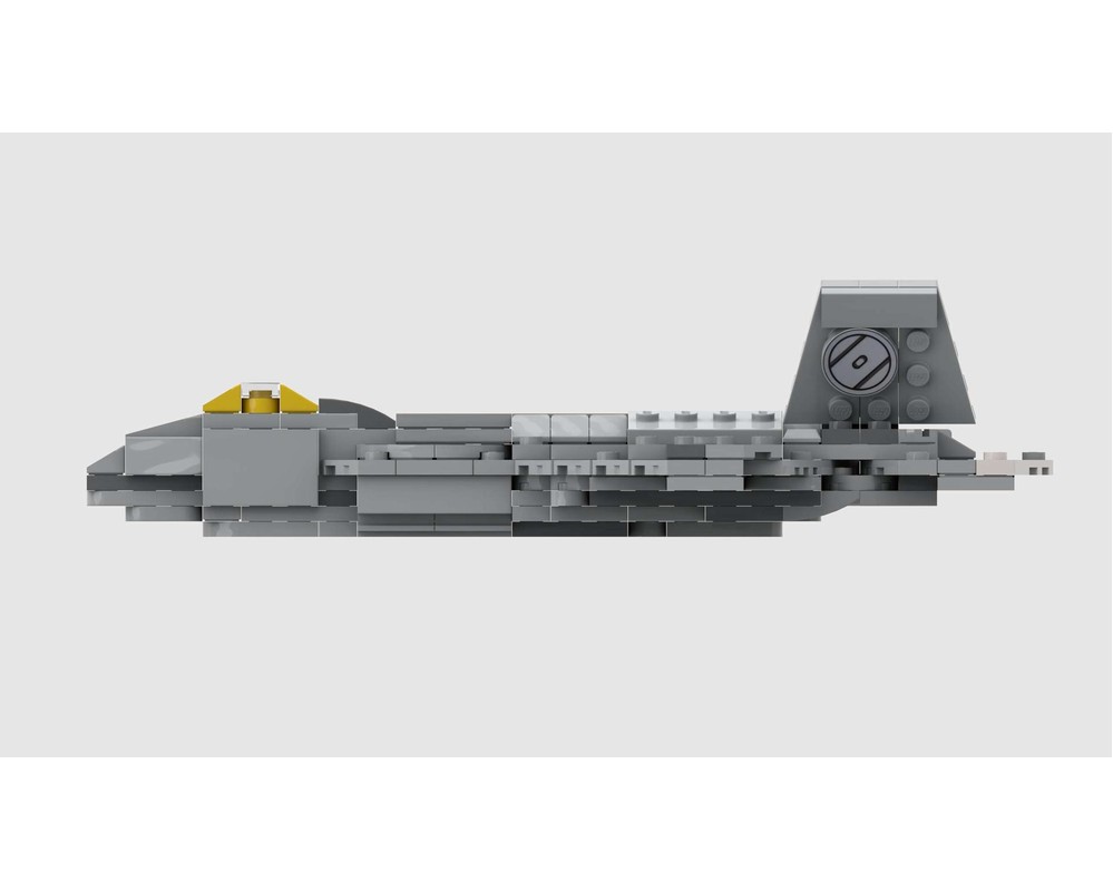 LEGO MOC Lockheed Martin F-22 Raptor - Alternate Build of 75440 AT-AT ...