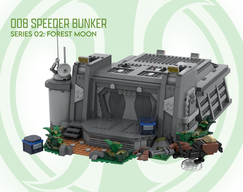LEGO MOC-253481 008 SPEEDER BUNKER by Project13Bricks | Rebrickable ...