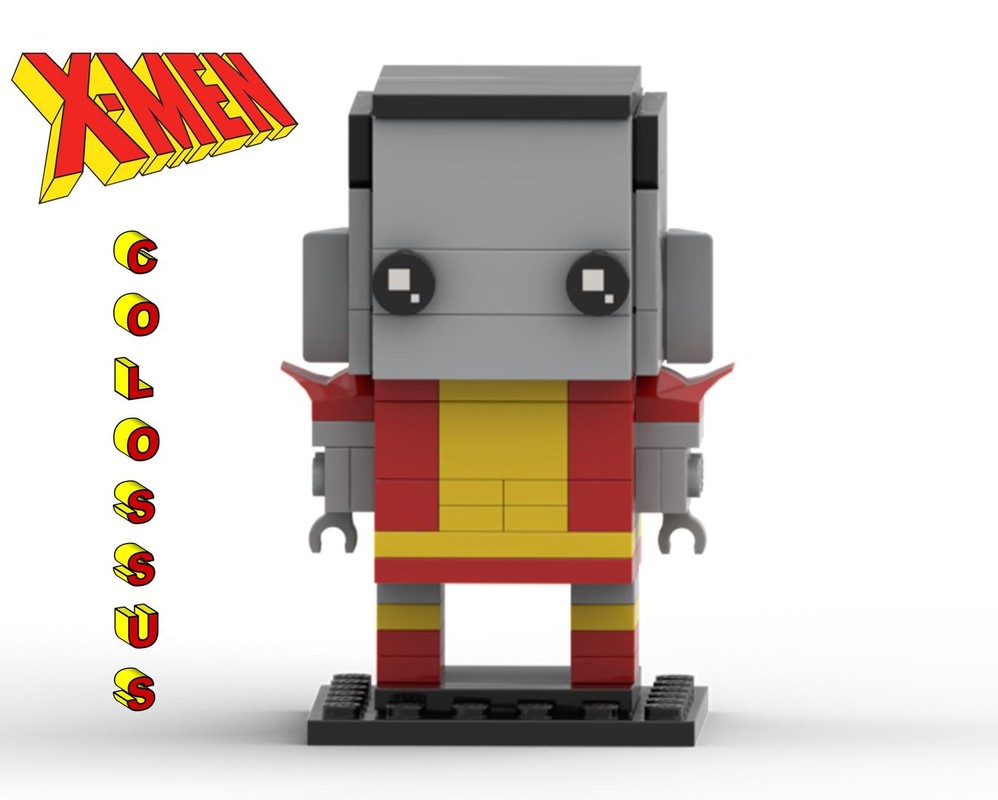 LEGO MOC-253648 Colossus X-Men Brickheadz Free by Lemede | Rebrickable ...