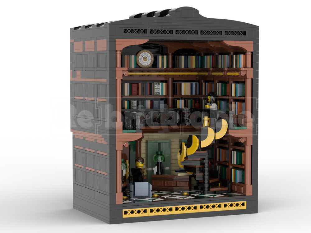 LEGO MOC-253664 Library for a Library by K_Giffen_Creates | Rebrickable ...