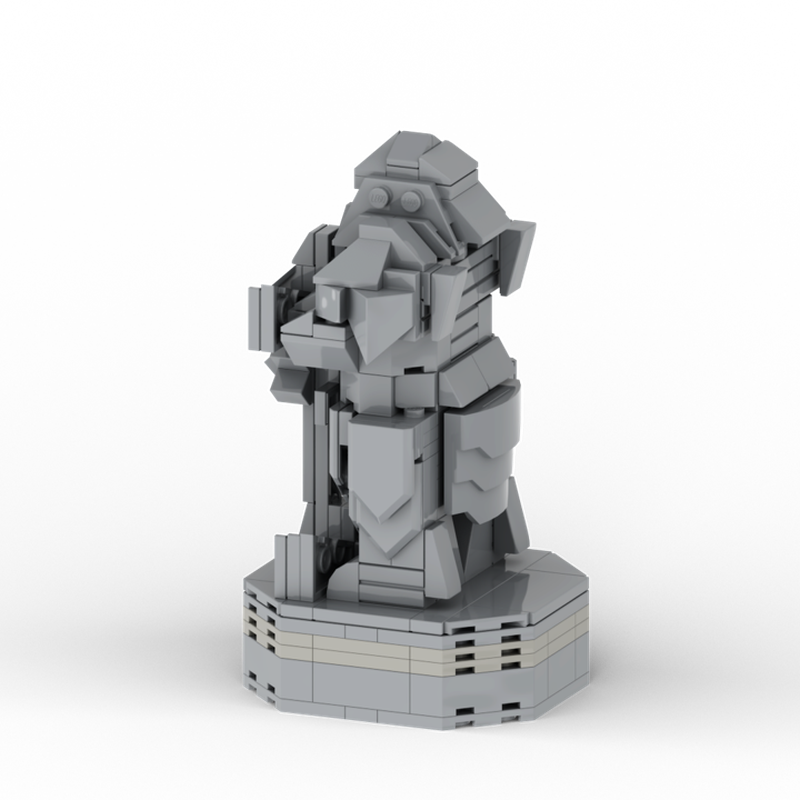 LEGO MOC-253706 Dwarf Statue by ShowMeTheBrick | Rebrickable - Build ...