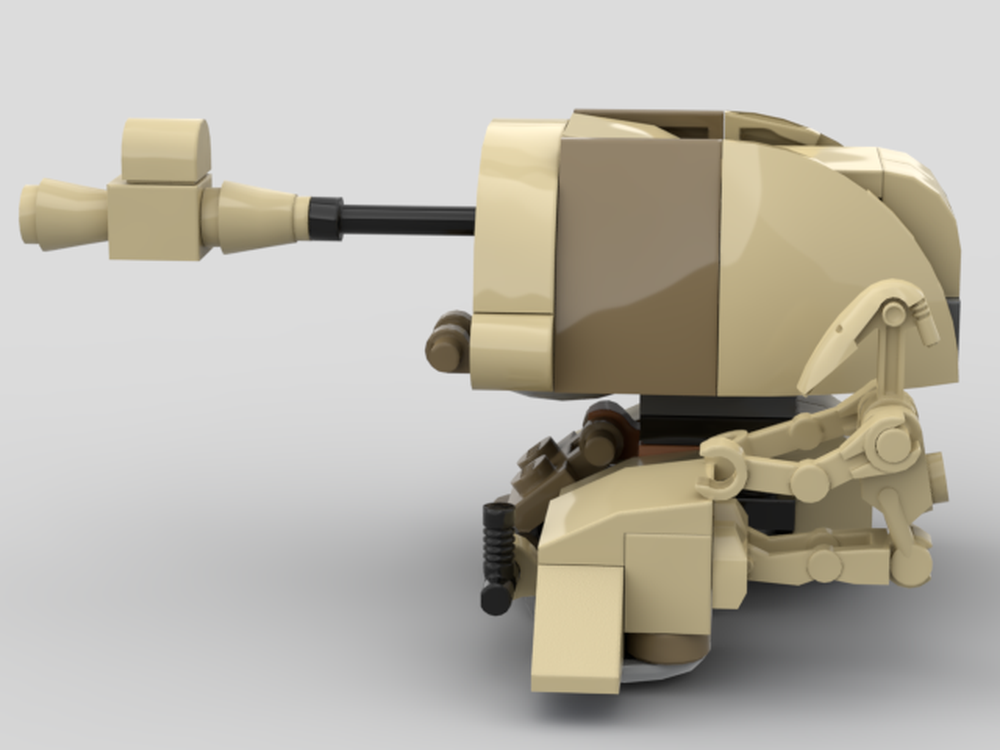 LEGO MOC Mini Battle Droid Turret - AAT 30680 alt by TinyTurtle11 ...