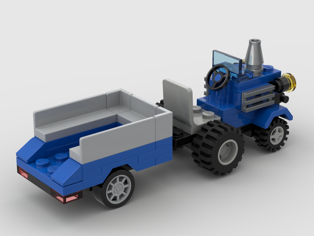 LEGO MOC-253714 6647 - Tractor with Trailer - Redesign by xX_ROG_Xx ...