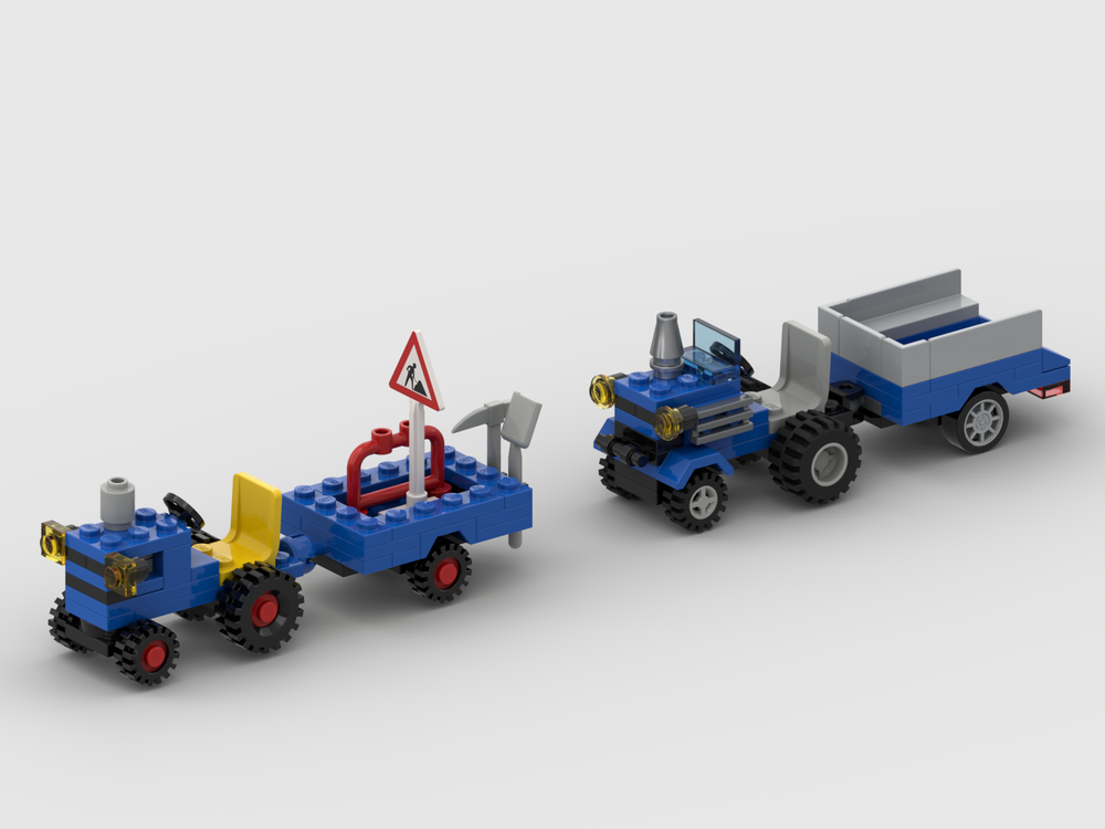 LEGO MOC-253714 6647 - Tractor with Trailer - Redesign by xX_ROG_Xx ...