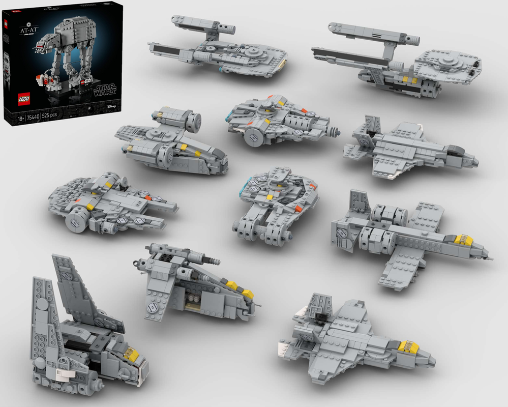 LEGO MOC-253719 11-in-1 Alternate Builds Bundle - 75440 AT-AT by