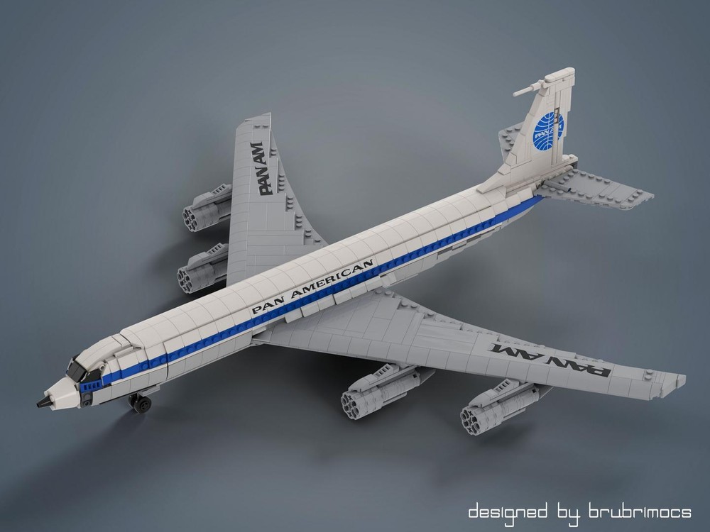 LEGO MOC-253726 Boeing 707 - Pan Am (Building instructions only