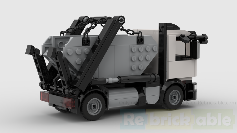 LEGO MOC-253776 Skip loader truck by phigeon | Rebrickable - Build with ...