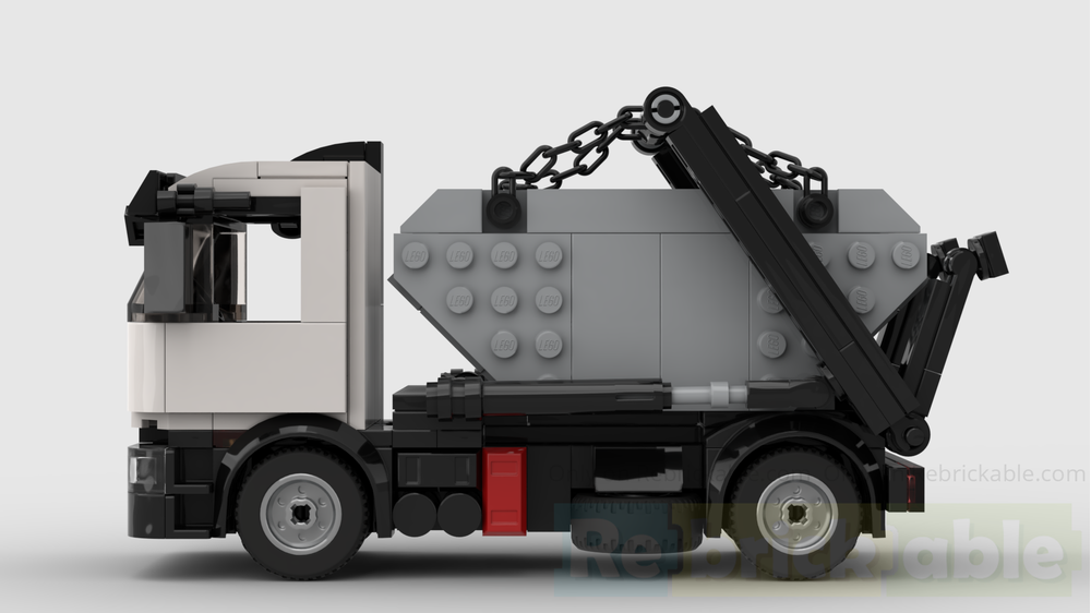 LEGO MOC-253776 Skip loader truck by phigeon | Rebrickable - Build with ...