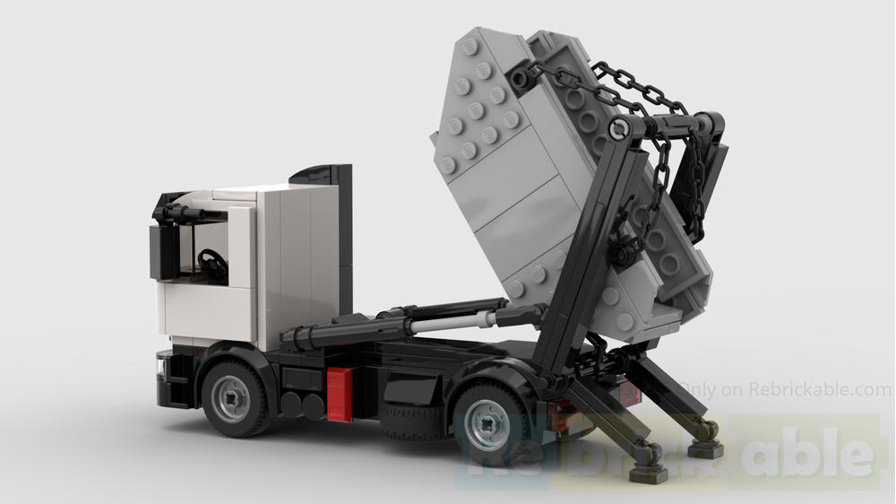 LEGO MOC-253776 Skip loader truck by phigeon | Rebrickable - Build with ...
