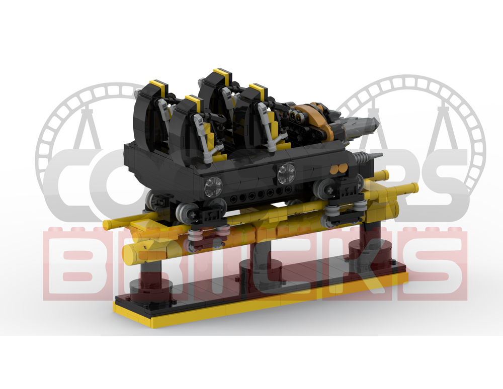 LEGO MOC-253842 IRON RATTLER - Six Flags Qiddiya by Coasters.bricks ...