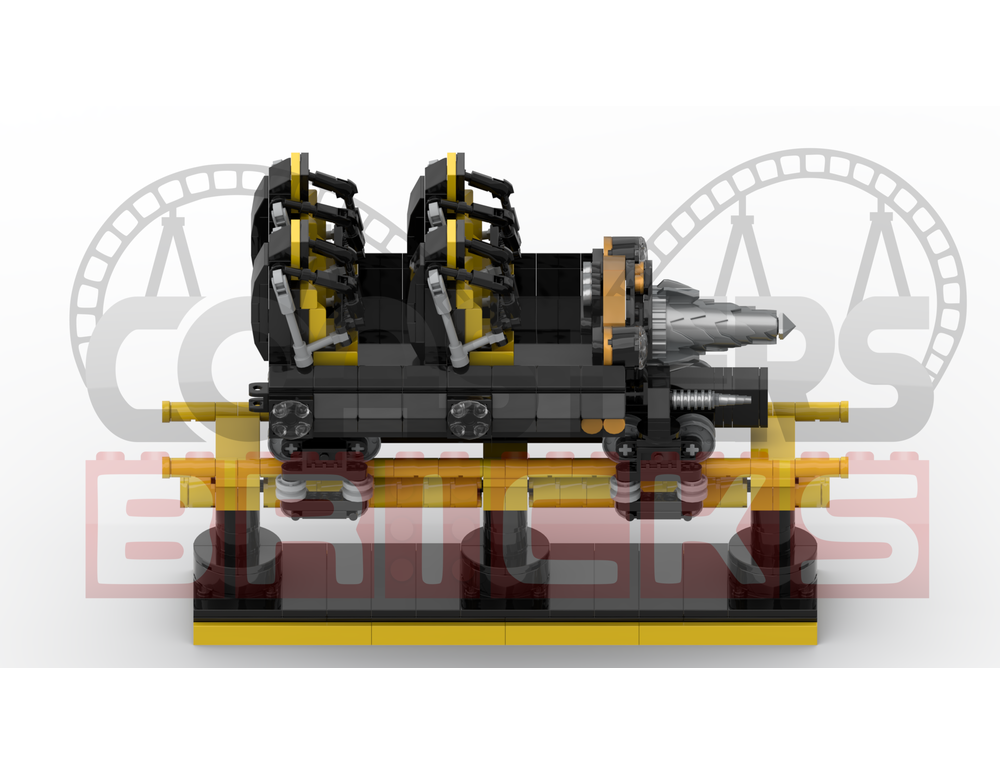 LEGO MOC-253842 IRON RATTLER - Six Flags Qiddiya by Coasters.bricks ...