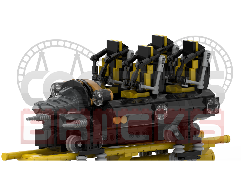 LEGO MOC-253842 IRON RATTLER - Six Flags Qiddiya by Coasters.bricks ...