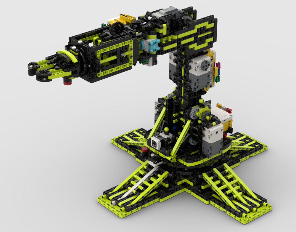 LEGO MOC-253928 6 Axis Robotic Arm mk5 by glaysche | Rebrickable