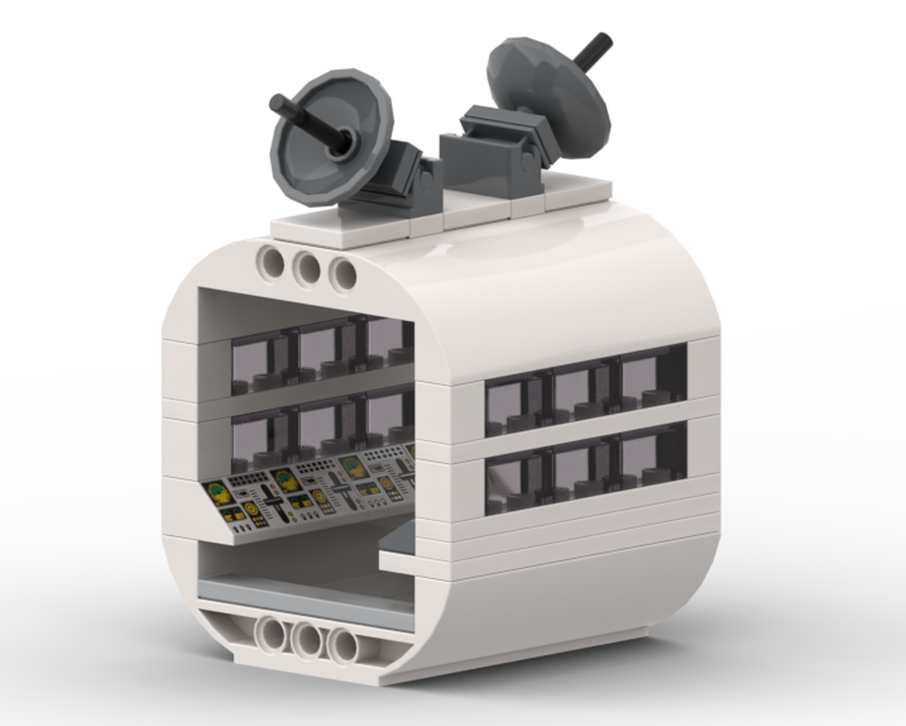 LEGO MOC Command module (The Shed S3 4.0) by Bricktherory | Rebrickable ...