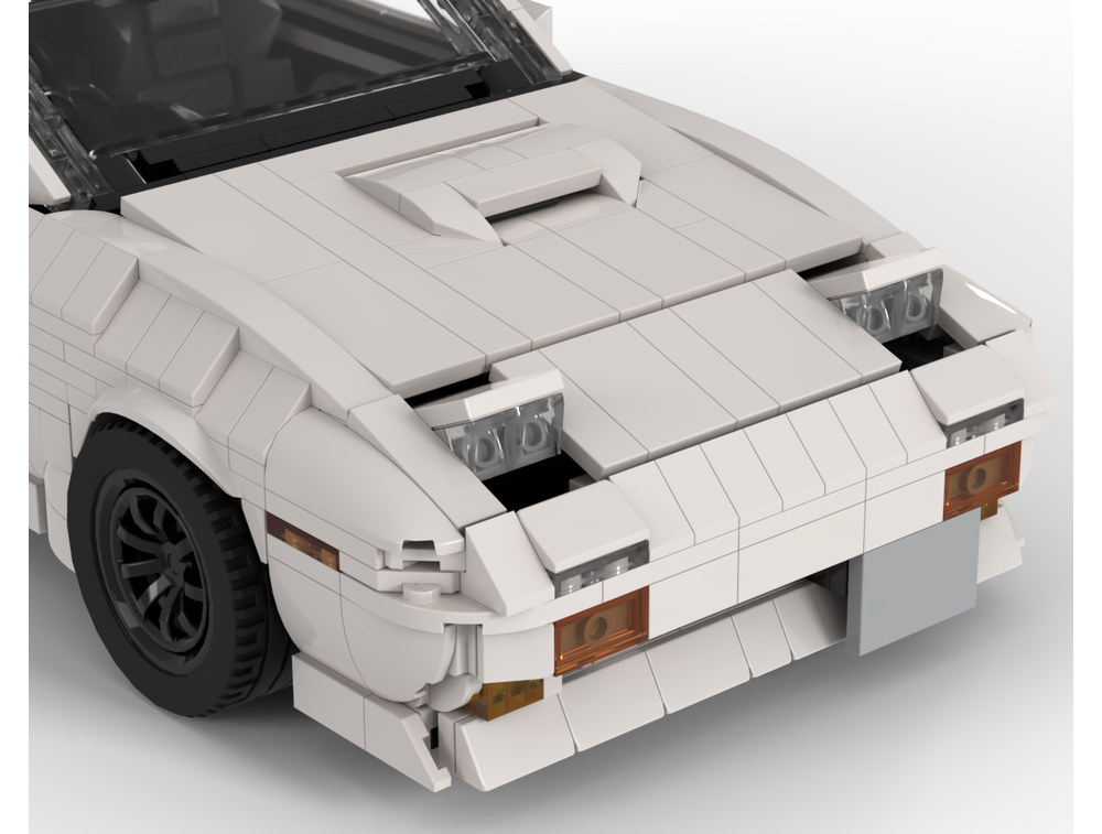 LEGO MOC-253985 Mazda RX-7 FC MOD by Linse | Rebrickable - Build with LEGO