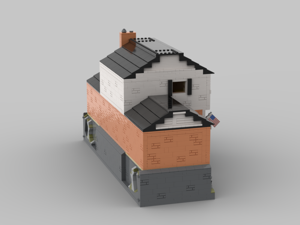 LEGO MOC-254033 The Wheeler House by Barretn | Rebrickable - Build with ...