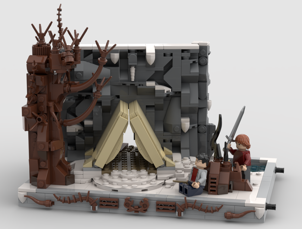 LEGO MOC-254140 HP Diorama - The locket in the forest by Canadian2x4 ...