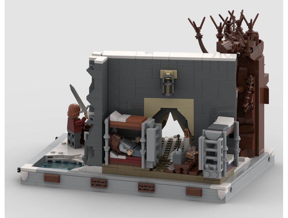 LEGO MOC-254140 HP Diorama - The locket in the forest by Canadian2x4 ...