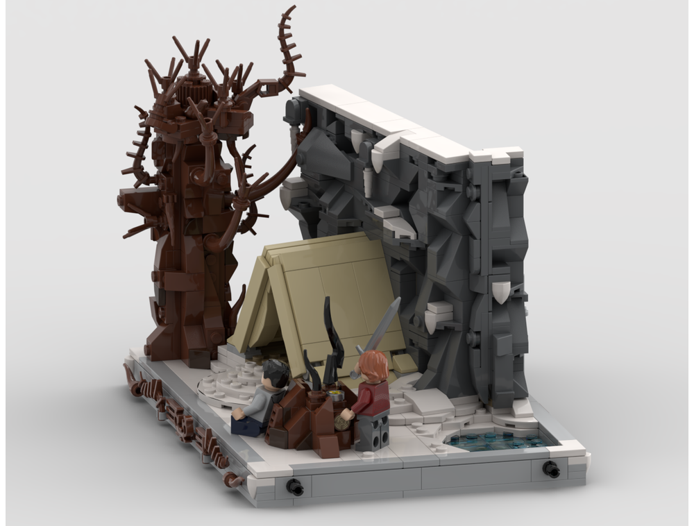 LEGO MOC-254140 HP Diorama - The locket in the forest by Canadian2x4 ...