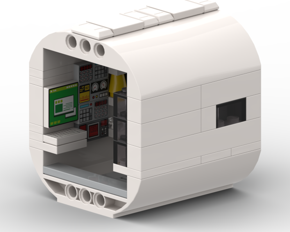 LEGO MOC-254142 Science module (The Shed S3 5.0 by Bricktherory ...