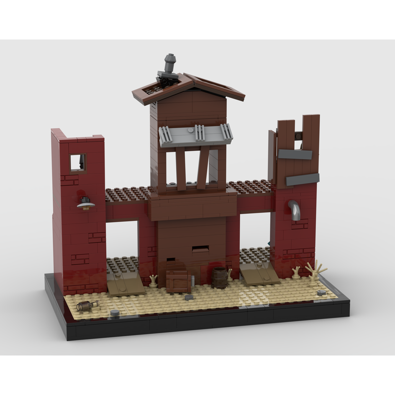 LEGO MOC-254218 2Fort Diorama + Red team - TF2 by br1ckmate ...