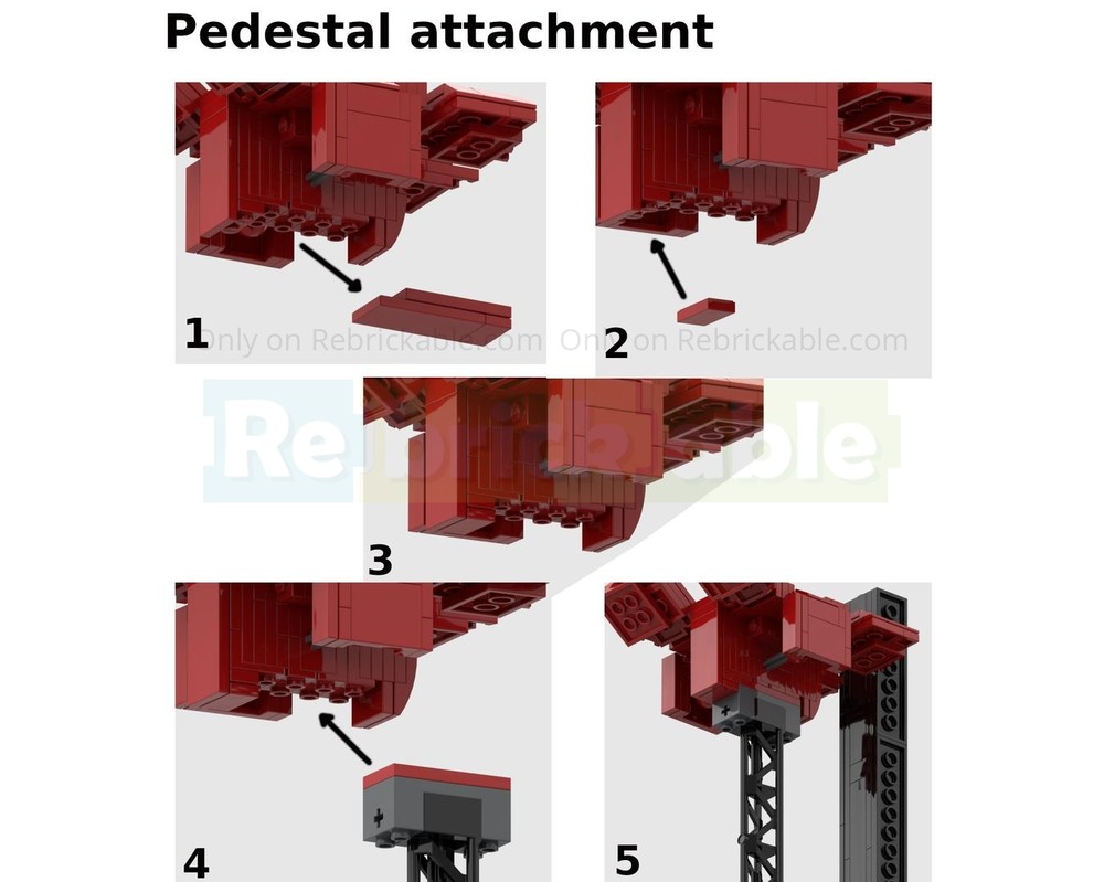 LEGO MOC-254267 Support structure for Grimlock lego by Samsky76 ...