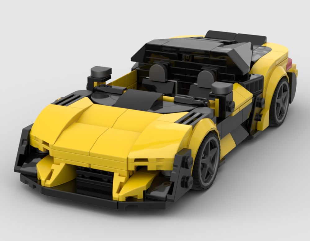 LEGO MOC-254282 Mercedes RXZ4 Roadster by CivicBoyBrian97 | Rebrickable ...