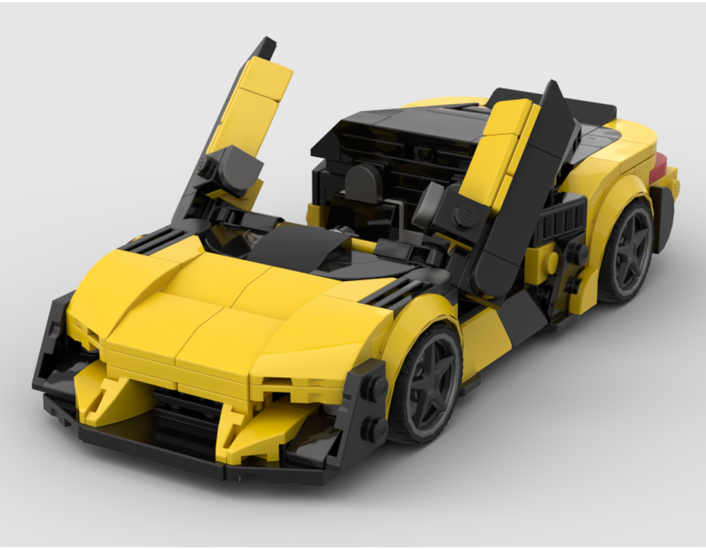 LEGO MOC-254282 Mercedes RXZ4 Roadster by CivicBoyBrian97 | Rebrickable ...