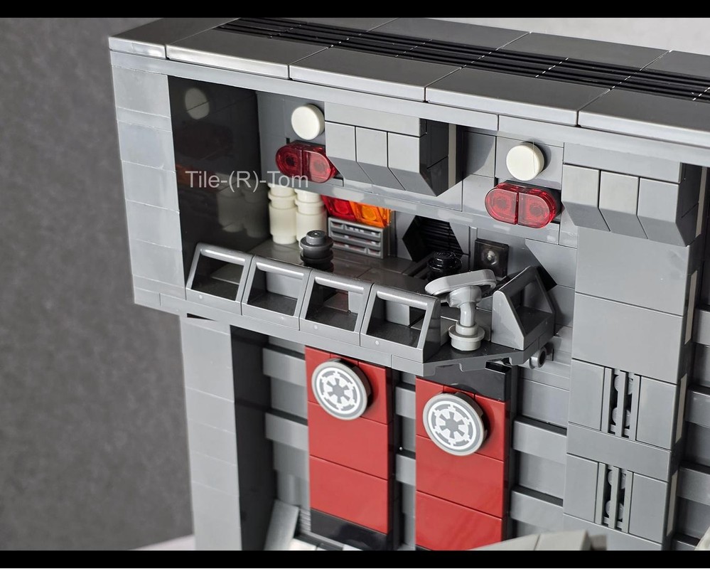 LEGO MOC-254313 Midi sized Maintenance Hangar Diorama Display for 75440 ...