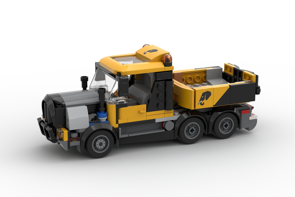 LEGO MOC-254367 60478 Tipper Truck by Nequmodiva | Rebrickable - Build ...