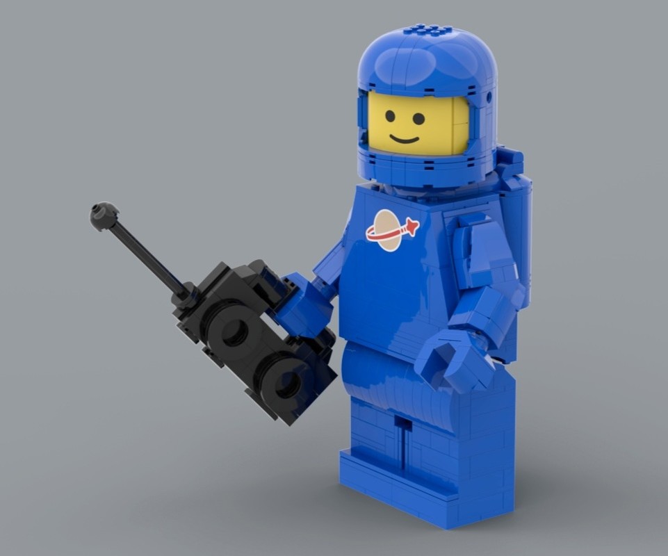 LEGO MOC-254372 The ULTIMATE 40921 Classic Blue Spaceman MOD by ...