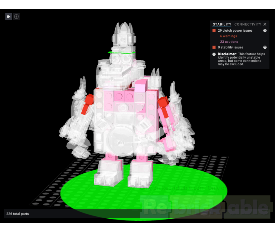 LEGO MOC-254384 K. Rool King of Lava by FLDragon1 | Rebrickable - Build ...